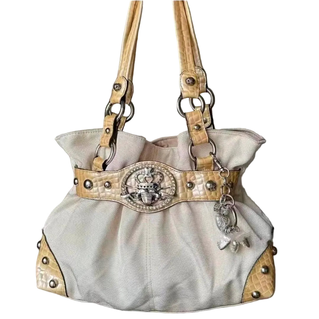 Retro Y2K Large Capacity shoulder Handbag
