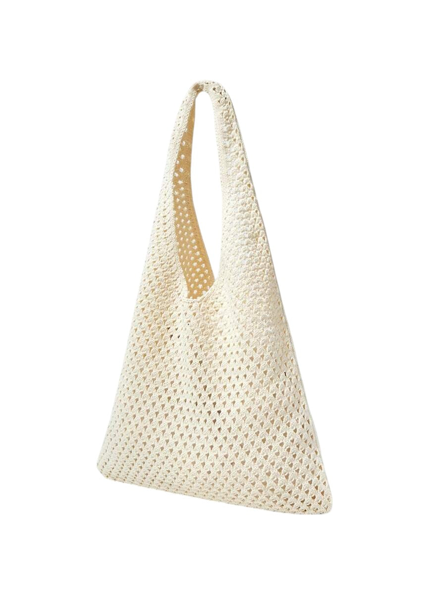 Women's Star Cut-Out Shoulder Bag with Y2K Aesthetic