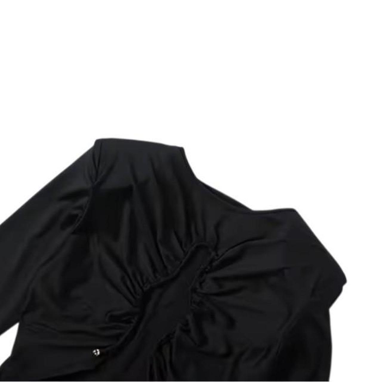 Women's Black Mini Cut Out Dress
