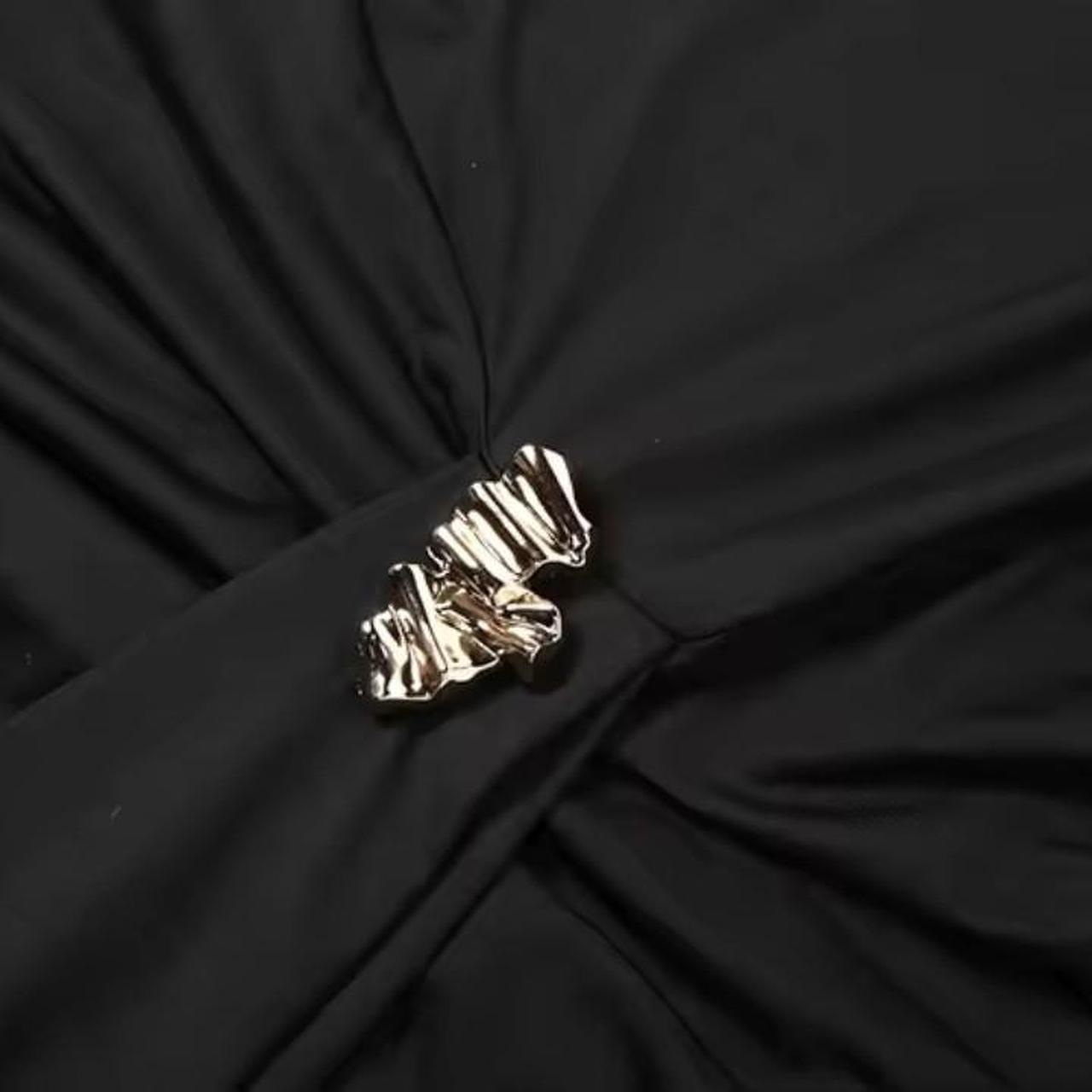 Women's Black Off The Shoulder Mini Dress