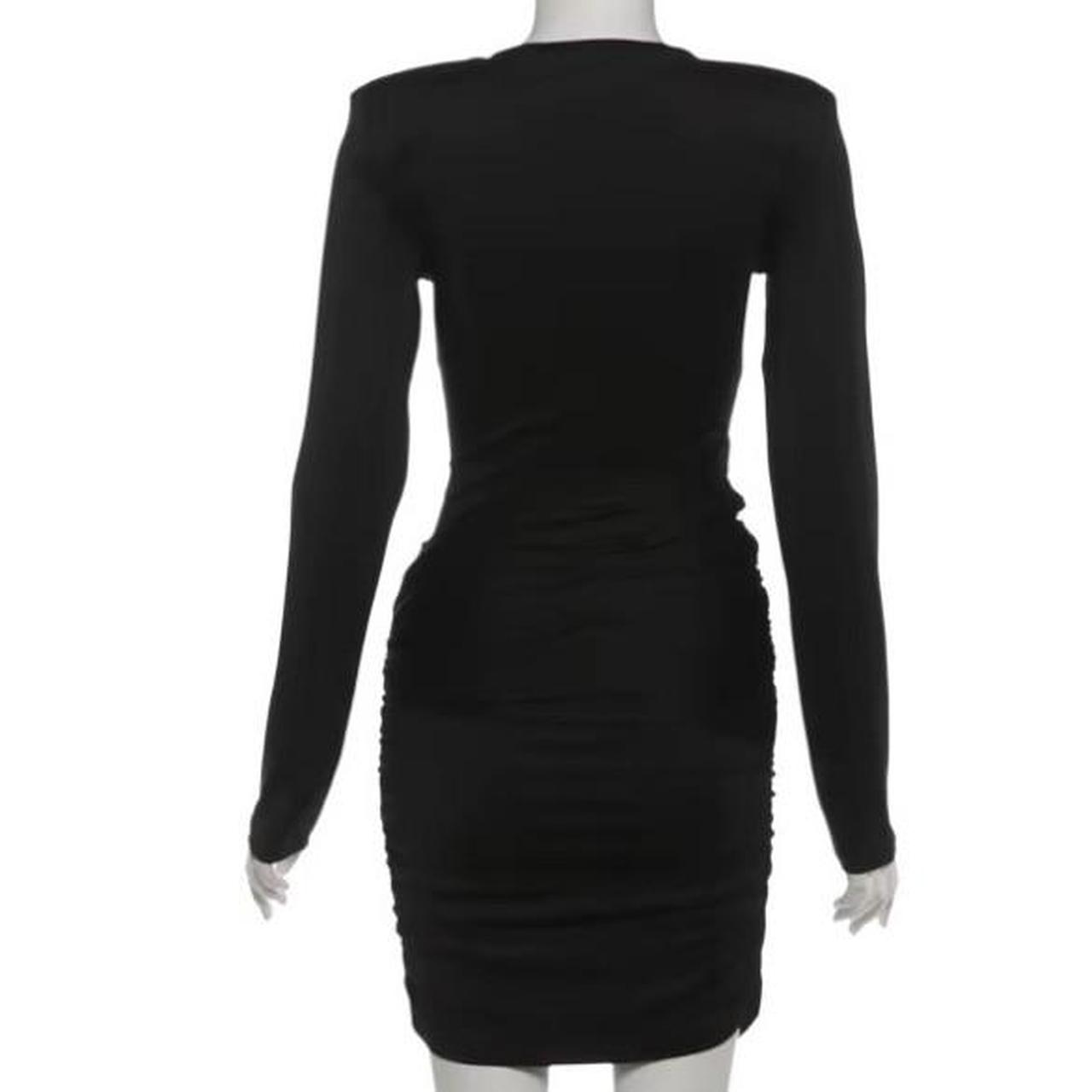 Women's Black Mini Cut Out Dress