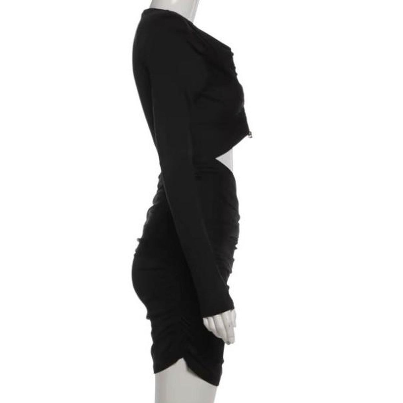 Women's Black Mini Cut Out Dress