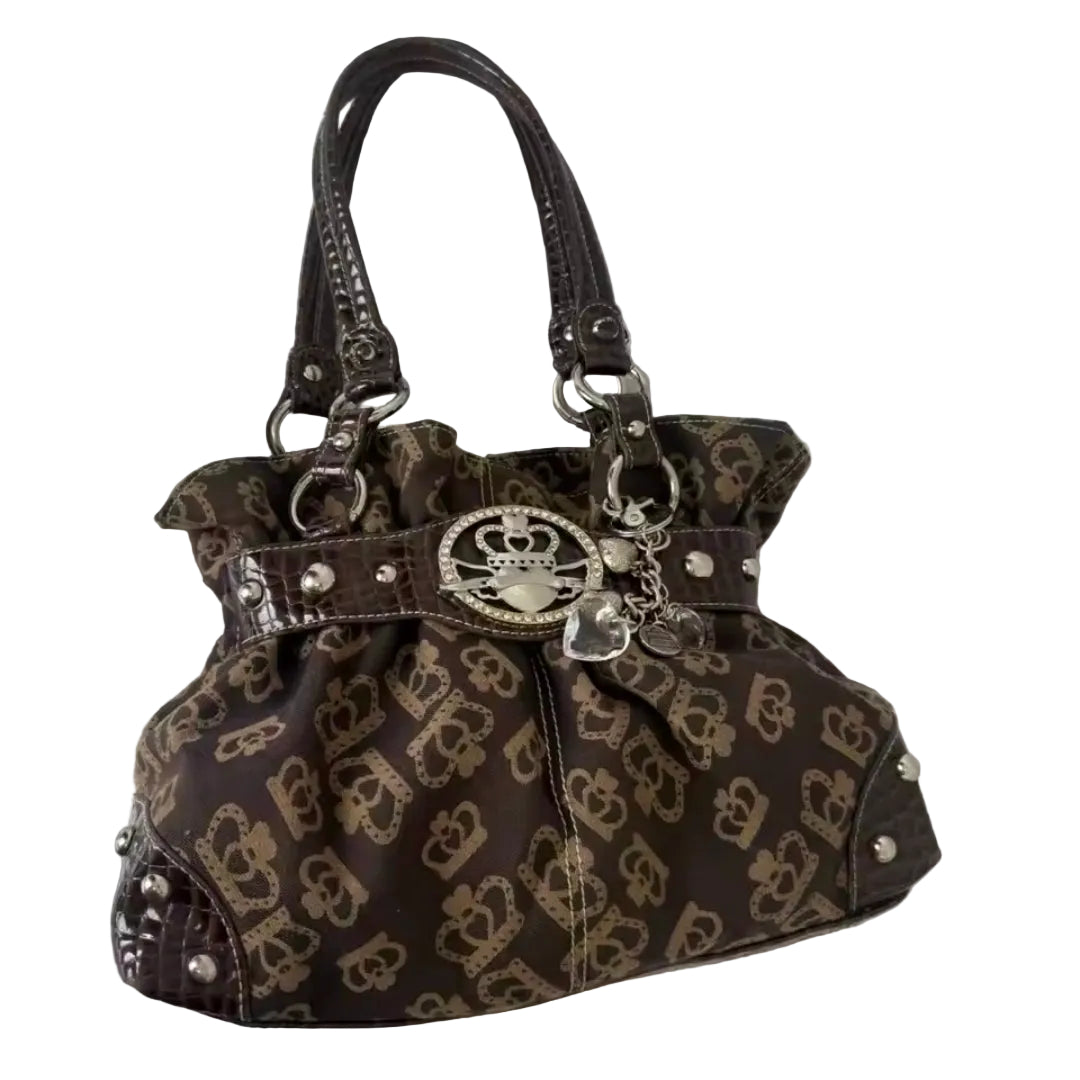 Retro Y2k Large Capacity Shoulder Handbag